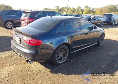 2015 Audi S4 3.0T Premium Plus из США, поврежденный, VIN WAUBGAFL3FA020836